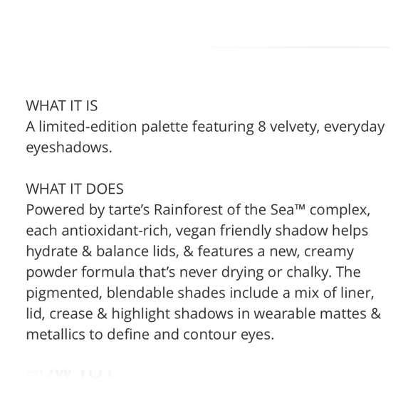 TARTE Rainforest Of The Sea VOL I Eyeshadow Palette LIMITED EDITION - Picture 12 of 12